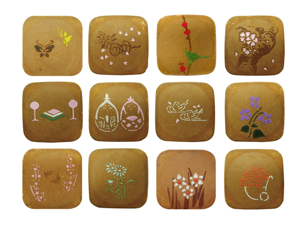 月替りの三味胴 詰合せ「如月」